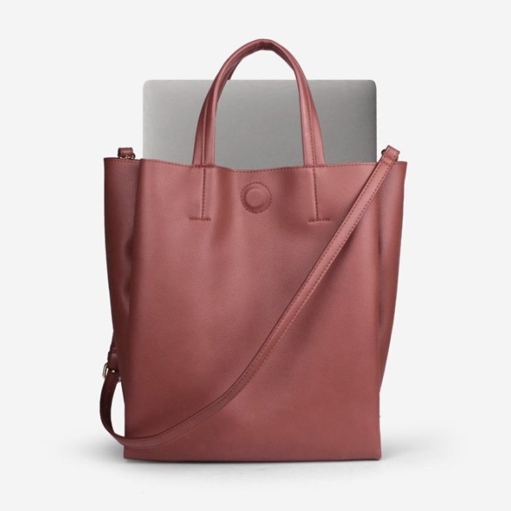 Tote Shoulder laptop bag handbag Vegan 🆕